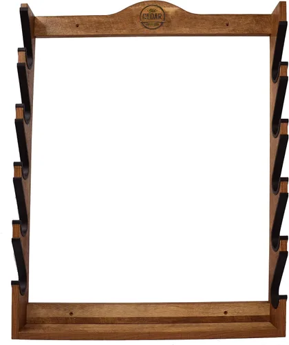 Vista 11 de Old Cedar Outfitters Soporte de pared para armas largas, rifles y escopetas con mangas protectoras, tres capacidades