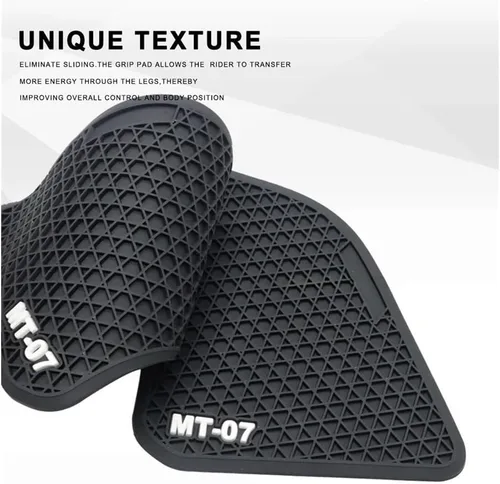 Vista 5 de Protector Stickers Fuel Tank Pad for Ya&maha MT 07 Mt07 MT-07 2021 - Motorcycle Tank Pads Protector Knee Grip Traction Pad