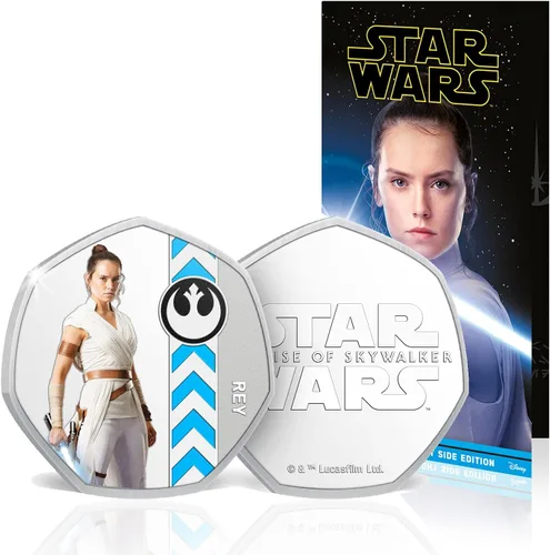 Vista 12 de FANTASY CLUB Colección oficial de monedas de la trilogía original de Star Wars Juego premium de 6 monedas Edición limitada certificada