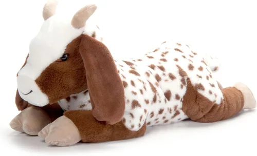 The Petting Zoo Peluche de cabra de peluche, regalos para niños, animales salvajes de la vida silvestre, juguete de peluche de cabra, 24 pulgadas