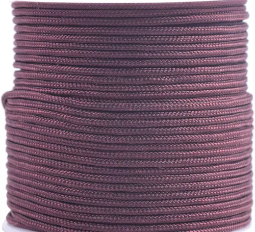 Vista 94 de KONMAY 1 rollo de cuerda de nailon para hacer pulseras de 150 yardas, trenzado de nailon Shamballa Macramé/cordón de cuentas de 0.4mm, cordón