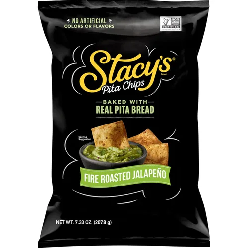 Vista 22 de Stacy’s Chips de pita, azúcar y canela, sin colores ni sabores artificiales, bolsa de 7,33 oz