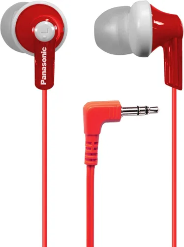 Vista 5 de Panasonic ErgoFit Auriculares con Cable con Micrófono, Conector de 3.5mm Auriculares Intrauditivos con Cable, Auriculares con Cable con Micrófono
