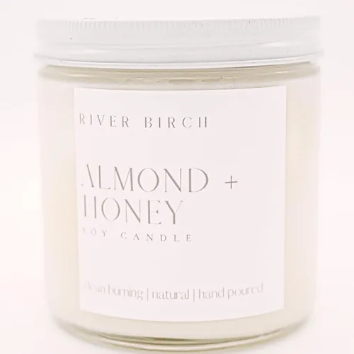 Vista 31 de River Birch Candles - Vela perfumada de menta y pomelo, velas de soja de primera calidad, totalmente naturales, no tóxicas, 16 onzas, 90 horas