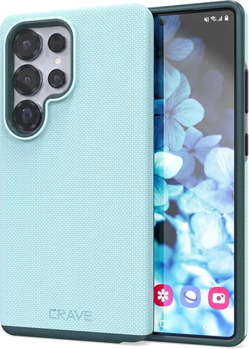 Vista 24 de Crave Dual Guard - Carcasa para Samsung Galaxy S22 Ultra, color negro