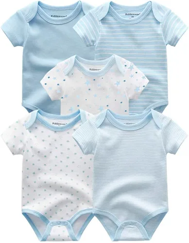 Vista 2 de Kiddiezoom Conjunto de ropa de regalo unisex para bebé, 19 piezas, para bebé recién nacido