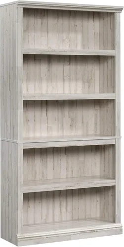 Vista 17 de Sauder - Estantería dividida de 5 estantes / Estante para libros, acabado en roble engrasado