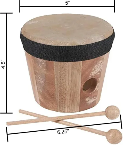 Vista 2 de Westco Juguete de instrumentos musicales de tambor para niños