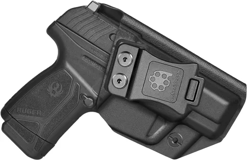 Vista 11 de Amberide IWB Kydex Holster for Ruger LCP II LCP2 LCP MAX LCP .380 Security-9 Max-9 LC9 LC9s LC380 EC9s Select Exact Model Concealed Carry Quick Draw