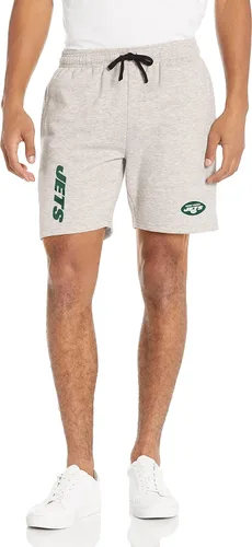 Vista 5 de FOCO NFL Mens NFL Team Logo Gray Wordmark Fleece Shorts
