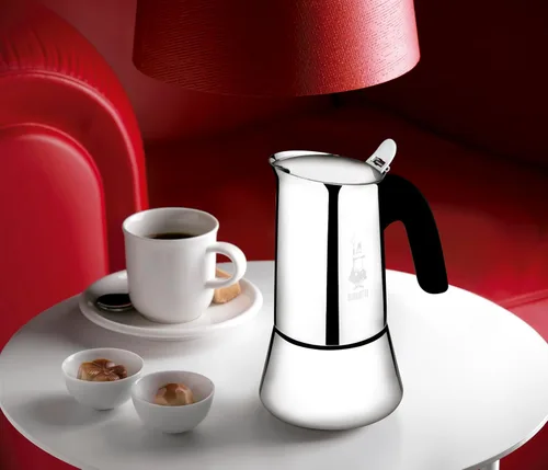 Vista 4 de Bialetti Cafetería Venus 6tz, 6 tazas, plata