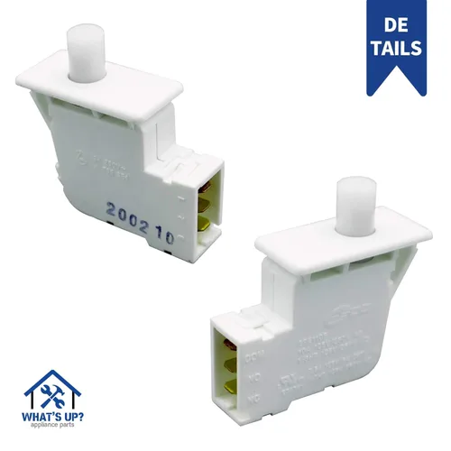 Vista 2 de [¿Qué pasa?] DC64-00828B Parte de repuesto para interruptor de puerta de secadora Samsung compatible DC64-00828A PS4210964 2071594 AP4578931
