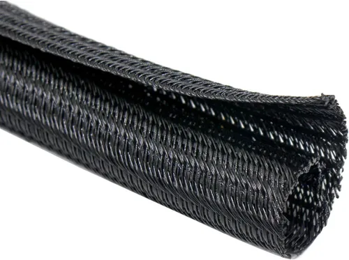 Funda de organización de cables, protege al gato de los cables de masticación, protector de cable de telar de alambre, manga dividida para