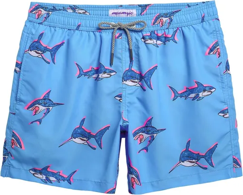 Vista 26 de maamgic Mens Swim Trunks 5" Quick Dry Beach Shorts Bathing Suits with Mesh Lining Pockets