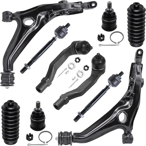 Vista 88 de Detroit Axle - Kit de brazos de control de extremo delantero RWD para cargador Chrysler 300 Dodge Challenger 11-19, brazos de control