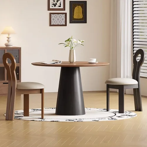 Vista 8 de YVYKFZD Dining Chairs Set, Solid Wood Dining Room Chair, Upholstered Kitchen Chairs, Unique Key-Shaped Living Room Chair, for Offices Bedroom Study