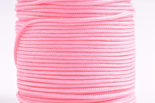 Vista 44 de KONMAY 1 rollo de cuerda de nailon para hacer pulseras de 150 yardas, trenzado de nailon Shamballa Macramé/cordón de cuentas de 0.4mm, cordón