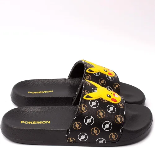 Vista 5 de Pokemon Sliders Chicos Niños Pikachu Sandalias Playa Ducha Chanclas