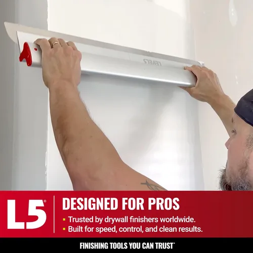 Vista 8 de LEVEL5 Hoja de Raspado de 7 Pulgadas Inserto de Hoja de Acero Inoxidable Alemán de Precisión de 0.3mm (Reemplazable), Perfil de Hoja de Aluminio