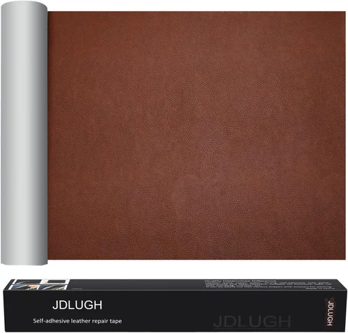 Vista 48 de JDLUGH Cinta de parche de reparación de cuero para sofá, 3.5 x 60 pulgadas, autoadhesiva para sofá, asiento de auto, silla de oficina, muebles