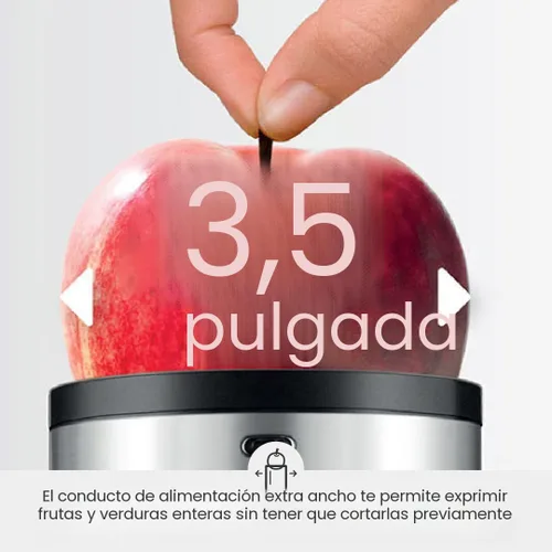 Vista 5 de Breville BJE530BSS Fuente de Jugo Cold Plus, 70 fl oz, Acero inoxidable cepillado