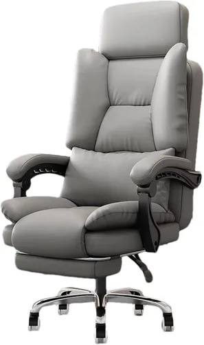 Vista 9 de Executive Office Chair with Foot Rest Big and Tall Executive Home Office Desk Chair Ergonomic Office Chair High Back Computer Desk Chair with Black