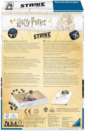 Vista 3 de Ravensburger Juego de huelga de Harry Potter para niños y adultos