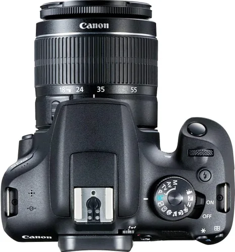 Vista 3 de Canon EOS 2000D / Rebel T7 Cámara DSLR con lente EF-S 18-55mm f/3.5-5.6, kit de 3 lentes: 128GB de memoria + gran angular + telefoto + flash