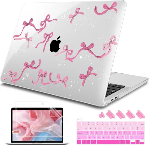 Vista 19 de Tuiklol Funda para MacBook Pro 2022 de 13 pulgadas M2 Clip, versión 2021 2020 M1 A2338 A2289 A2251, carcasa rígida para MacBook Pro de 13.3 pulgadas