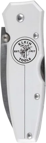 Vista 2 de Klein Tools 44001 Cuchillo de bloqueo ligero de 2-1/2 pulgadas con hoja de punto de caída