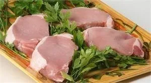 Chuletas de lomo de cerdo totalmente naturales cortadas sin hueso 'Wafer Thin', paquete de 12