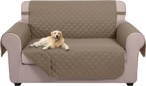 Vista 99 de U-NICE HOME - Fundas para sillas reclinables, reversibles, con correas elásticas, resistentes al agua, con acolchado de diamante, para proteger