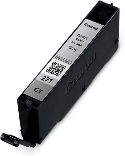 Vista 5 de Canon CLI-271 Depósito de tinta gris de 0.2 fl oz para impresoras PIXMA MG7720, TS8020, TS9020, paquete de 2