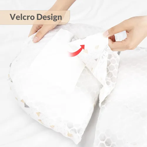 Vista 5 de Almohada de embarazo para mujeres embarazadas, almohada corporal suave para embarazo, soporte para espalda, caderas, piernas, vientre, almohada