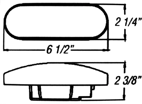 Vista 8 de Lumitronics luces ovaladas de frenogiro traseras, 6