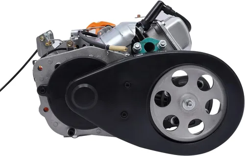 Vista 5 de Kit de motor de bicicleta de 100 cc, kit de motor de ciclo de 4 tiempos, potente arranque de tracción de un solo cilindro, gasolina, motor