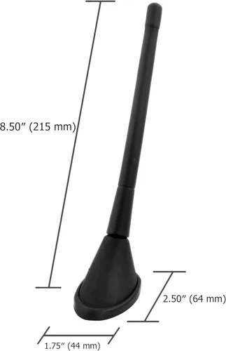 Vista 3 de Soporte de techo universal AM/FM bandas radio estéreo amplificado coche camión SUV antena