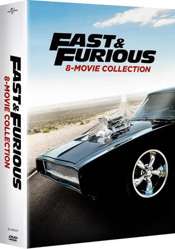 Vista 2 de Rápido y mueble colección de 8 películas DVD 2017 9 discos