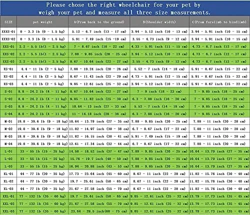 Vista 3 de Adjustable 2 Wheel Dog Wheelchair for Back Legs - Lightweight Pet Exercise Cart for Disabled & Paralyzed Pets - Assistive Mobility Aid for Dogs