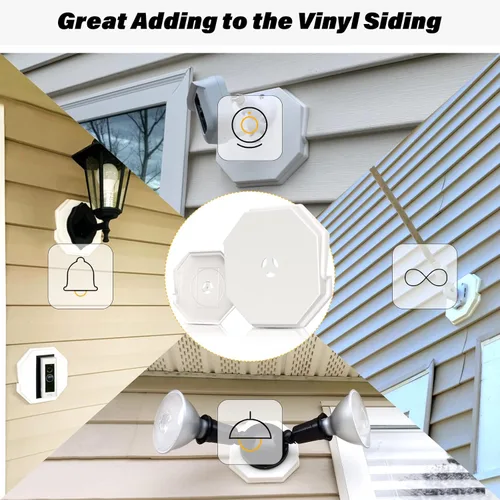 Vista 7 de Bloques de montaje para revestimiento de vinilo, kit de montaje de revestimiento, bloque de montaje octogonal 130110006001, placa de montaje