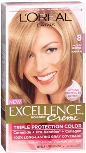 Vista 14 de L'Oreal Paris Excellence Age Perfect - Kit de coloración de tonos degradados, rubio natural medio 5CB