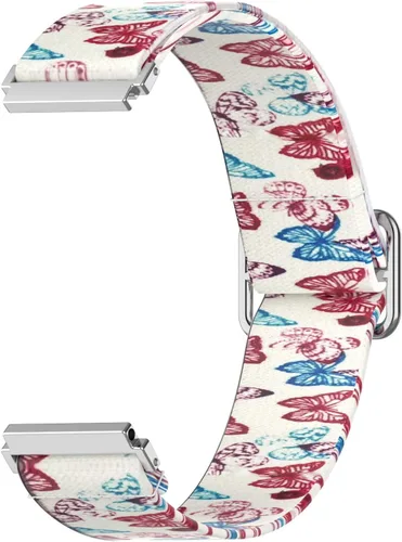 Vista 5 de FitTurn Bandas elásticas compatibles con Amazfit Bip 3 pro/Bip 3/GTS 4 4mini/ GTS 3/GTS 2/GTS 2e/GTS 2 Mini Watch de repuesto de 0.787 pulgadas