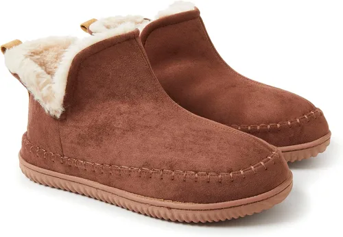 Vista 2 de Dearfoams Alpine Brixen - Botas cómodas de espuma viscoelástica para interiores y exteriores para hombre