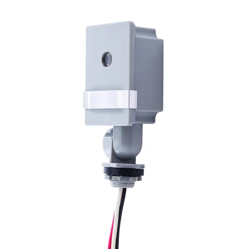 NSI Industries TORK RKP203 Fotocontrol de montaje giratorio para exteriores de 120 voltios con barra de ajuste de luz - Controla la iluminación del