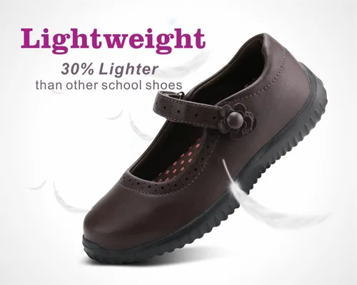 Vista 2 de JABASIC - Zapatos escolares Mary Jane, para niña