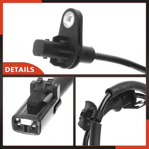 Vista 7 de A-Premium Sensor de velocidad de rueda ABS compatible con modelos Hyundai Elantra 2012-2013/2015-2016, construido en EE. UU. - Lado delantero