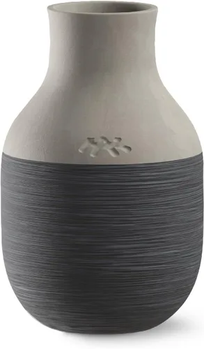 Kahler Omaggio Circulare - Jarrón de arcilla ecológica reciclada, 4.9 pulgadas