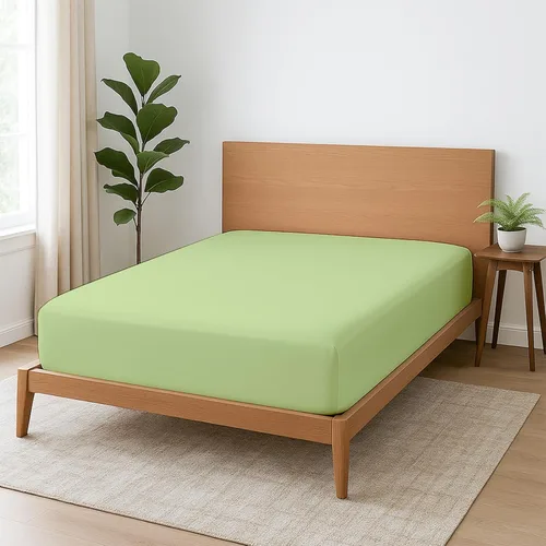 Vista 15 de Cottington Lane Sábana Bajera Individual de 1 Pieza, Calidad de Hotel Premium Microfibra Cepillada con Bolsillo Profundo de 15 Pulgadas, Ultra