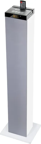 Vista 10 de GOgroove Altavoz de Torre Bluetooth con Subwoofer Integrado - Altavoz Doméstico de Pie con Graves Potentes y Controladores Duales, Potencia Máxima