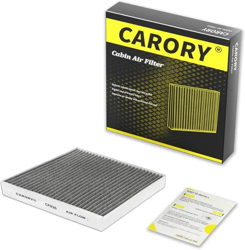 Vista 43 de Filtro de aire de cabina con carbón activado para Toyota Camry (2002-2006), Sienna (2004-2010), Avalon (2000-2004), Lexus RX350 (2007-2009), ES330